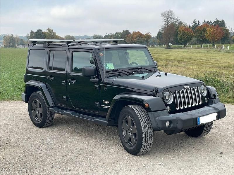 Schwarz Gebraucht 2017 Jeep Wrangler Sahara SUV | 34.700 € (Fairer Preis) - Bild 1/4