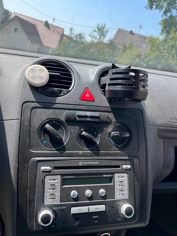 Gebraucht VW Caddy 105 PS (77 kW) 2005 Silber Van / Kleinbus