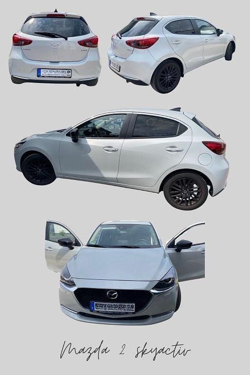 Weiß Gebraucht 2022 Mazda 2 Homura-Line Limousine | 16.000 € (Fairer Preis) - Bild 1/4