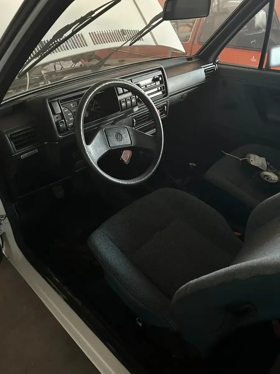 Gebraucht VW Golf II 55 PS (40 kW) 1986 Weiß Kleinwagen