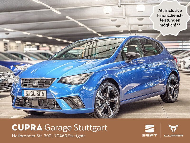 Sapphire blau metallic Gebraucht 2024 Seat Ibiza FR Limousine | 19.990 € (Fairer Preis) - Bild 1/3