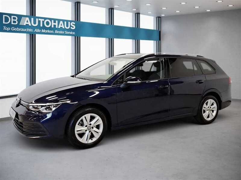 Blau Gebraucht 2023 VW Golf VIII Life Kombi | 22.840 € (Guter Preis) - Bild 1/4