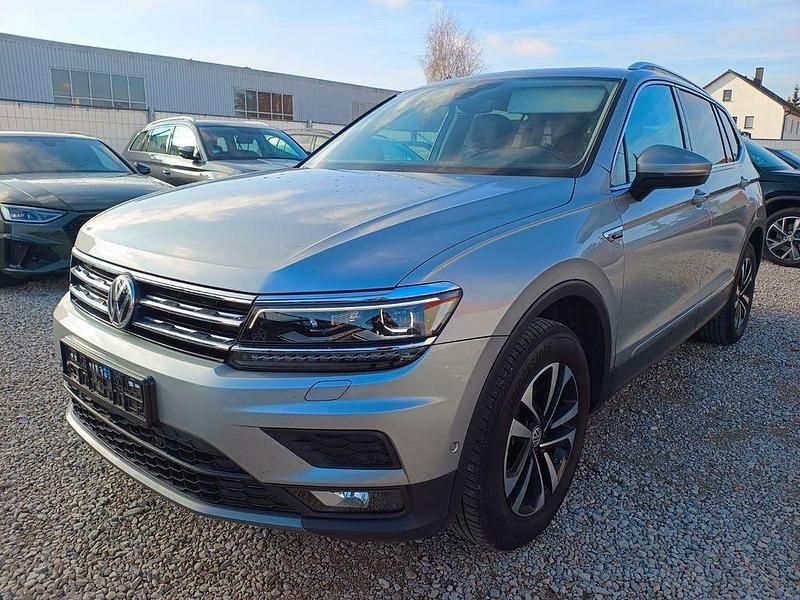 Silber Gebraucht 2021 VW Tiguan Allspace United SUV | 26.499 € - Bild 1/4