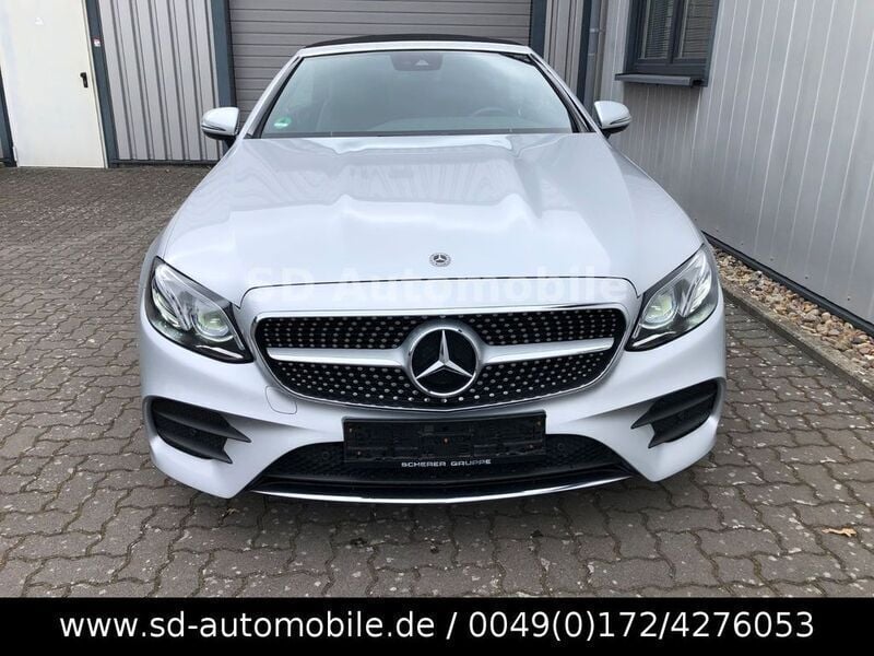 Gebraucht Mercedes E220 AMG line 194 PS (142 kW) 2020 Iridiumsilber  metalliclack Cabrio