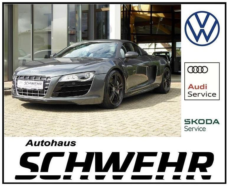 Grau Gebraucht 2011 Audi R8 Spyder Sport Cabrio | 85.900 € (Etwas zu teuer) - Bild 1/4