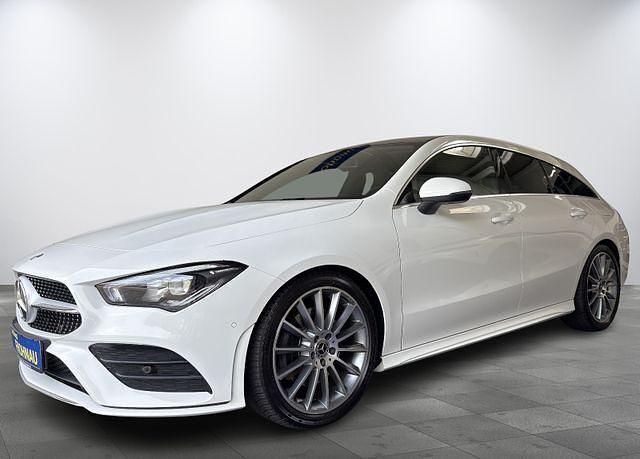 Polarweiss unilack Gebraucht 2019 Mercedes CLA220 Shooting Brake AMG Kombi | 27.980 € (Fairer Preis) - Bild 1/4