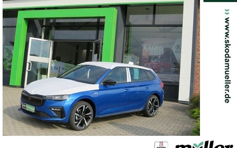Blau Neu 2025 Skoda Scala Monte Carlo Kleinwagen | 41.719 € - Bild 1/4