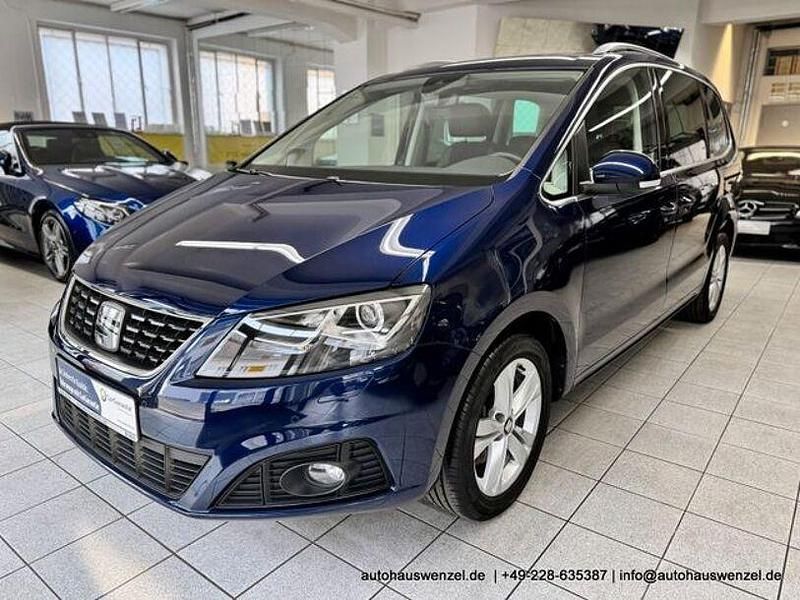 Gebraucht Seat Alhambra XCELLENCE 177 PS (130 kW) 2020 "atlantic" blau Van / Kleinbus