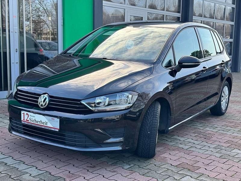 Schwarz Gebraucht 2014 VW Golf Sportsvan Trendline Van / Kleinbus | 8.900 € (Guter Preis) - Bild 1/4