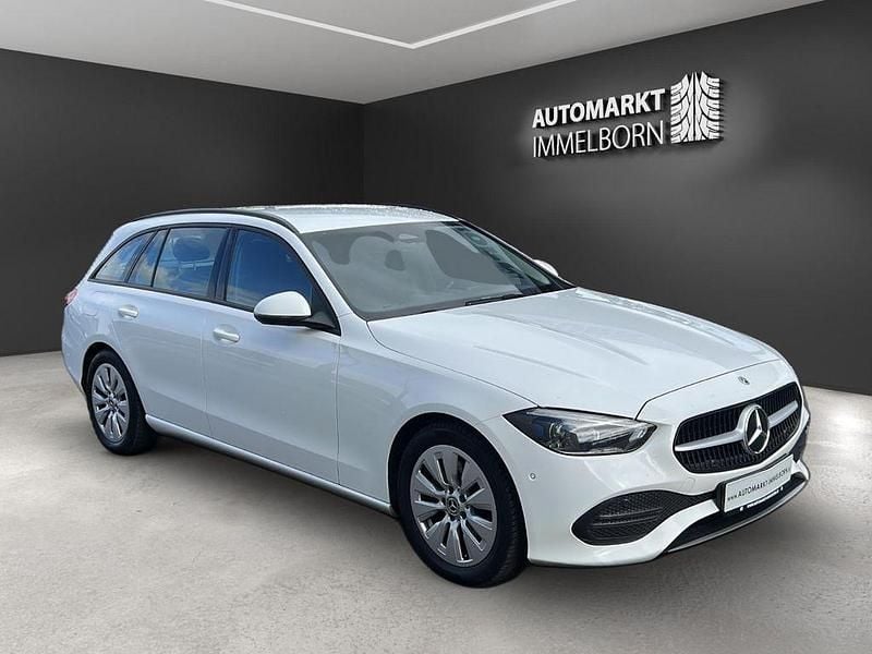Polarweiss unilack Gebraucht 2023 Mercedes C200 Kombi | 22.950 € (Superpreis) - Bild 1/4