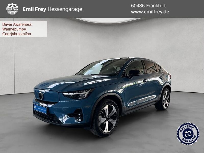 Fjord bluemetallic 734 Gebraucht 2023 Volvo EC40 Ultimate SUV | 36.750 € (Fairer Preis) - Bild 1/4