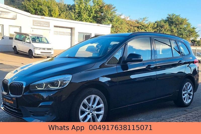 Schwarz Gebraucht 2021 BMW 218 Gran Tourer Advantage Van / Kleinbus | 15.999 € (Guter Preis) - Bild 1/4