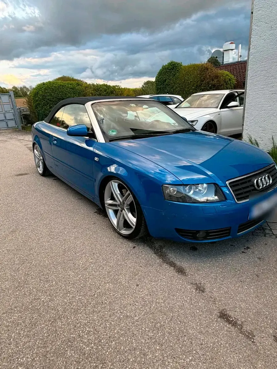 Gebraucht Audi A4 Cabriolet 163 PS (119 kW) 2003 Blau Cabrio
