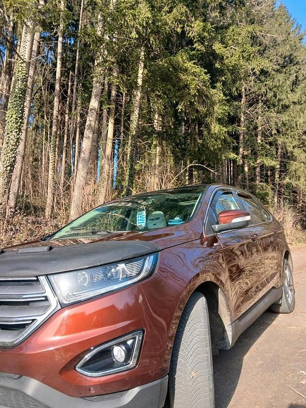 Gebraucht Ford Edge 204 PS (150 kW) 2016 Orange SUV