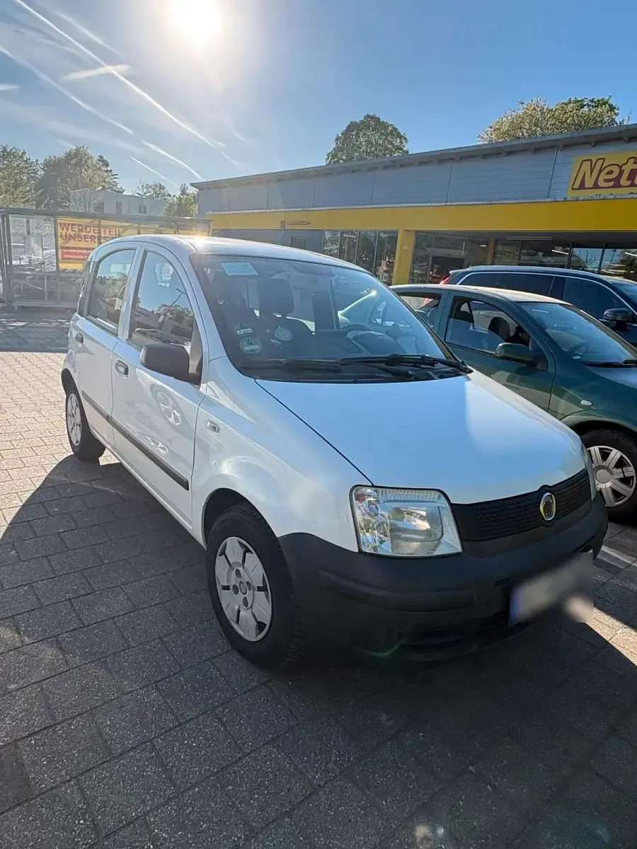 Gebraucht Fiat Panda 54 PS (39 kW) 2009 Weiß Kleinwagen