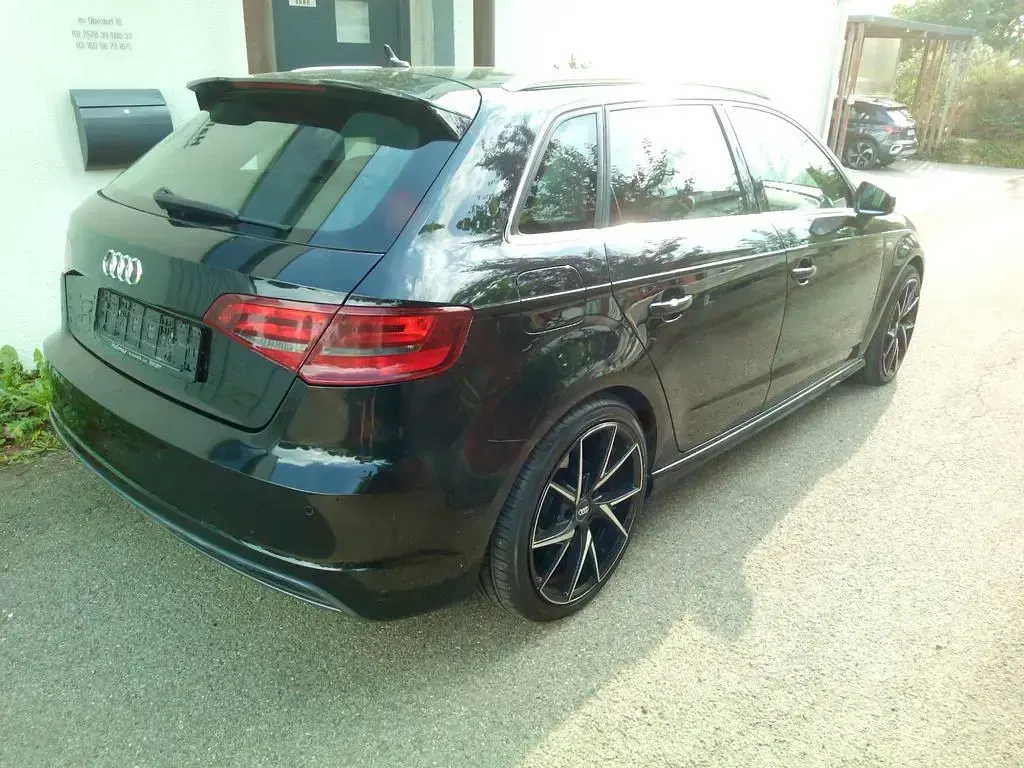Gebraucht Audi A3 S-Line 122 PS (89 kW) 2013 Schwarz Limousine