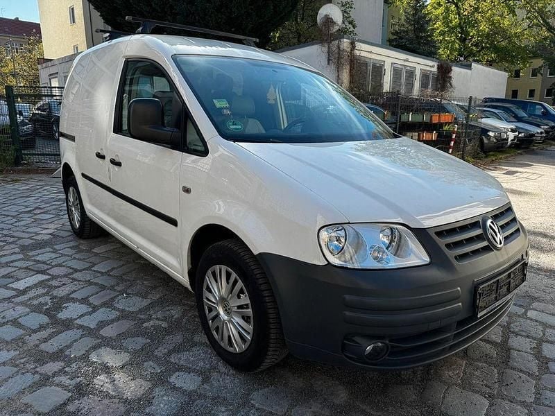 Second-hand VW Caddy 109 CP (80 kW) 2010 Alb Monovolum