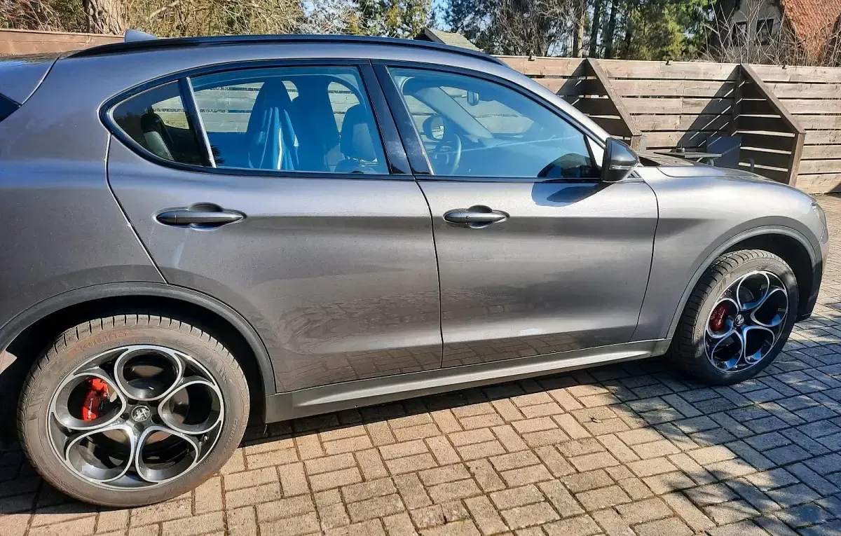 Gebraucht Alfa Romeo Stelvio Tech Edition 280 PS (205 kW) 2019 Grau SUV