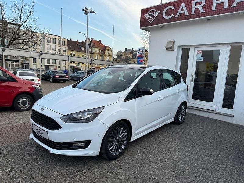 Gebraucht Ford C-MAX Sport 150 PS (110 kW) 2019 Weiß Van / Kleinbus