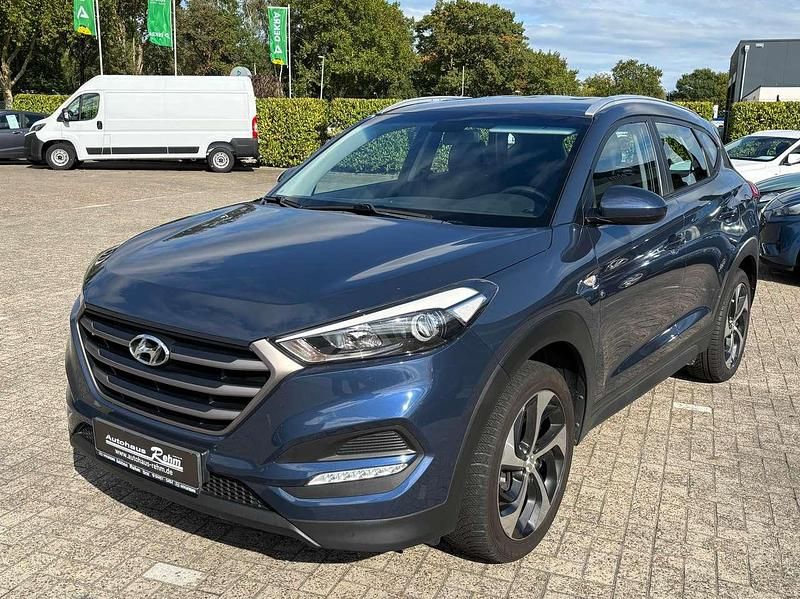 Stargazing blue Gebraucht 2017 Hyundai Tucson GO! SUV | 15.990 € (Fairer Preis) - Bild 1/4