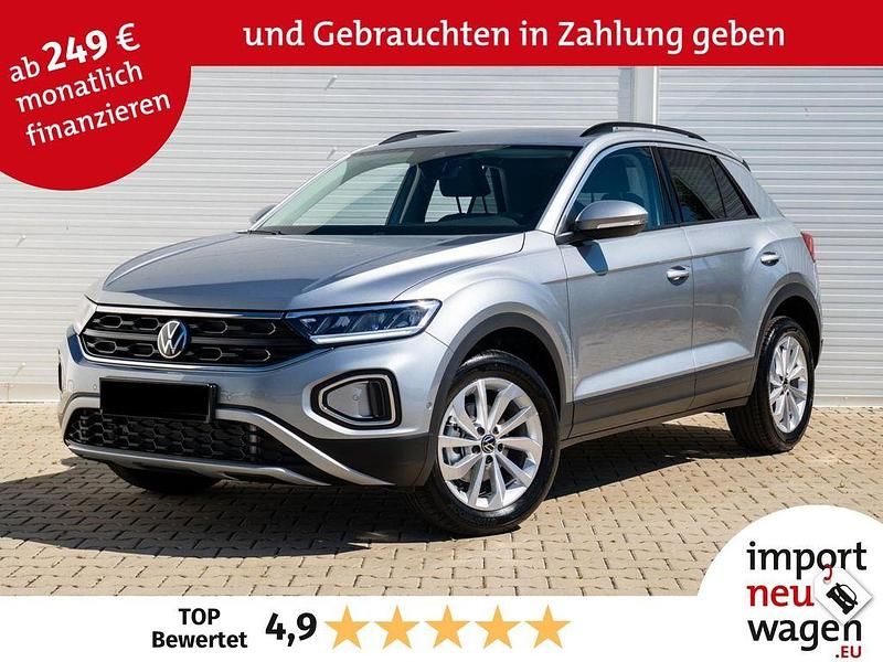 Pyritsilber metallic Neu 2025 VW T-Roc Life SUV | 32.613 € (Guter Preis) - Bild 1/4