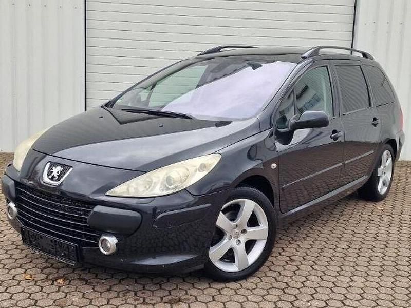 Schwarz Gebraucht 2006 Peugeot 307 Premium Kombi | 699 € (Superpreis) - Bild 1/4