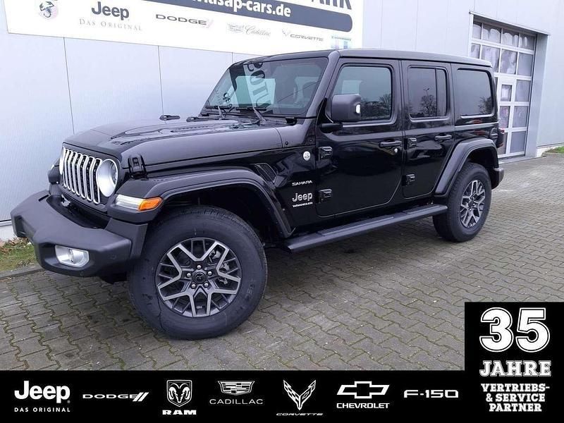 Schwarz Neu 2024 Jeep Wrangler Sahara SUV | 62.550 € (Fairer Preis) - Bild 1/4
