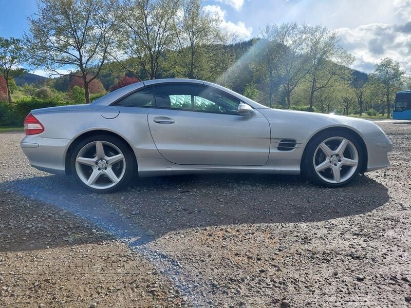 Silber Gebraucht 2008 Mercedes SL350 AMG Cabrio | 22.990 € (Guter Preis) - Bild 1/4