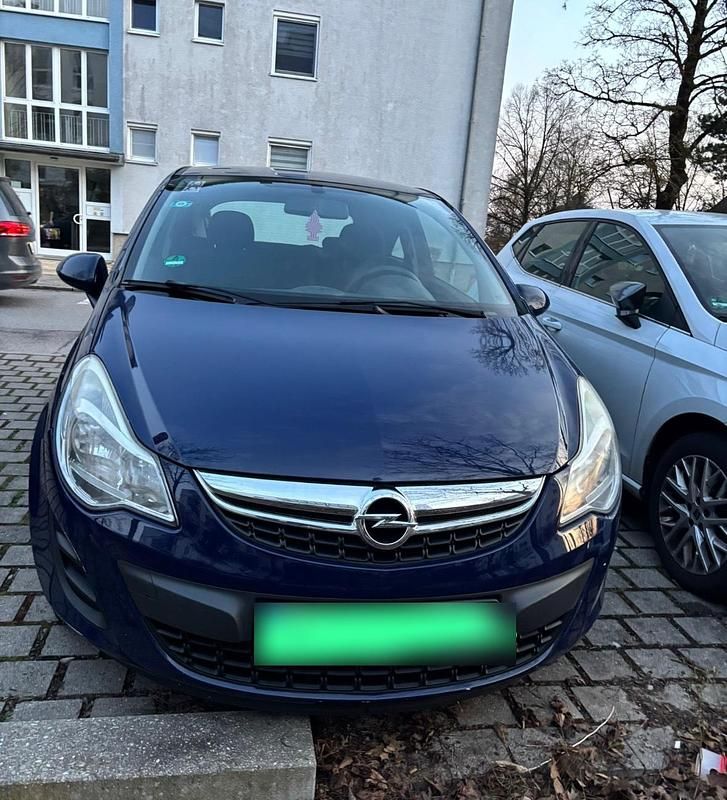 Gebraucht Opel Corsa 69 PS (50 kW) 2012 Blau Kleinwagen