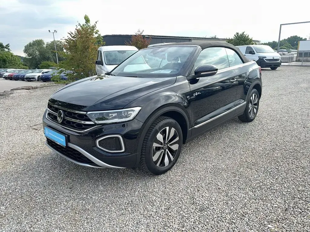 Gebraucht VW T-Roc Cabriolet Style 116 PS (85 kW) 2025 Deep black perleffekt schwarz Cabrio
