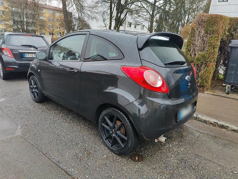 Gebraucht Ford Ka 69 PS (50 kW) 2009 Schwarz Kleinwagen
