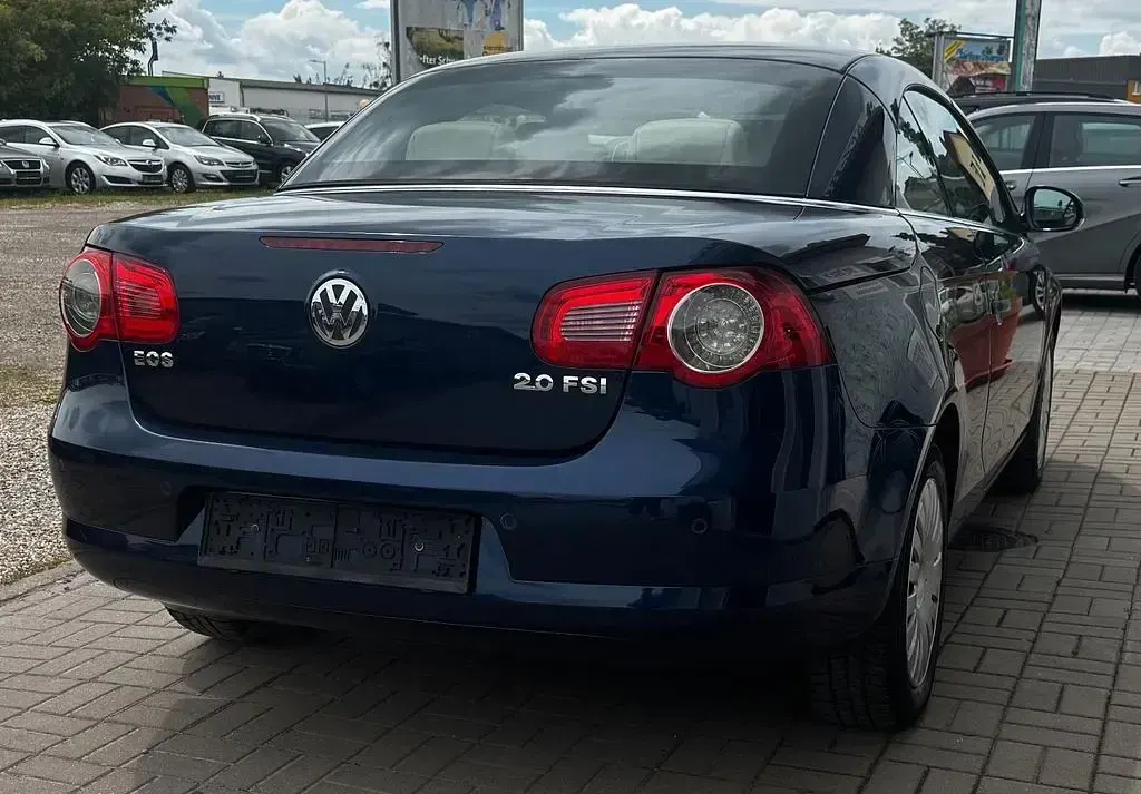 Gebraucht VW Eos 200 PS (147 kW) 2006 Blau Cabrio