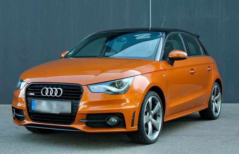 Gebraucht Audi A1 S-Line 122 PS (89 kW) 2013 Orange Kleinwagen