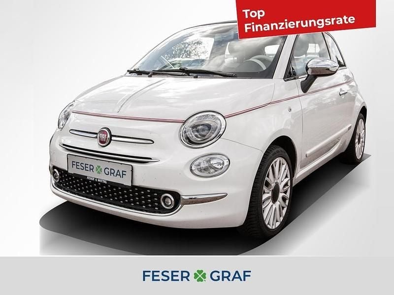 Gelato weiss Gebraucht 2020 Fiat 500C Dolcevita Cabrio | 16.950 € (Etwas zu teuer) - Bild 1/4