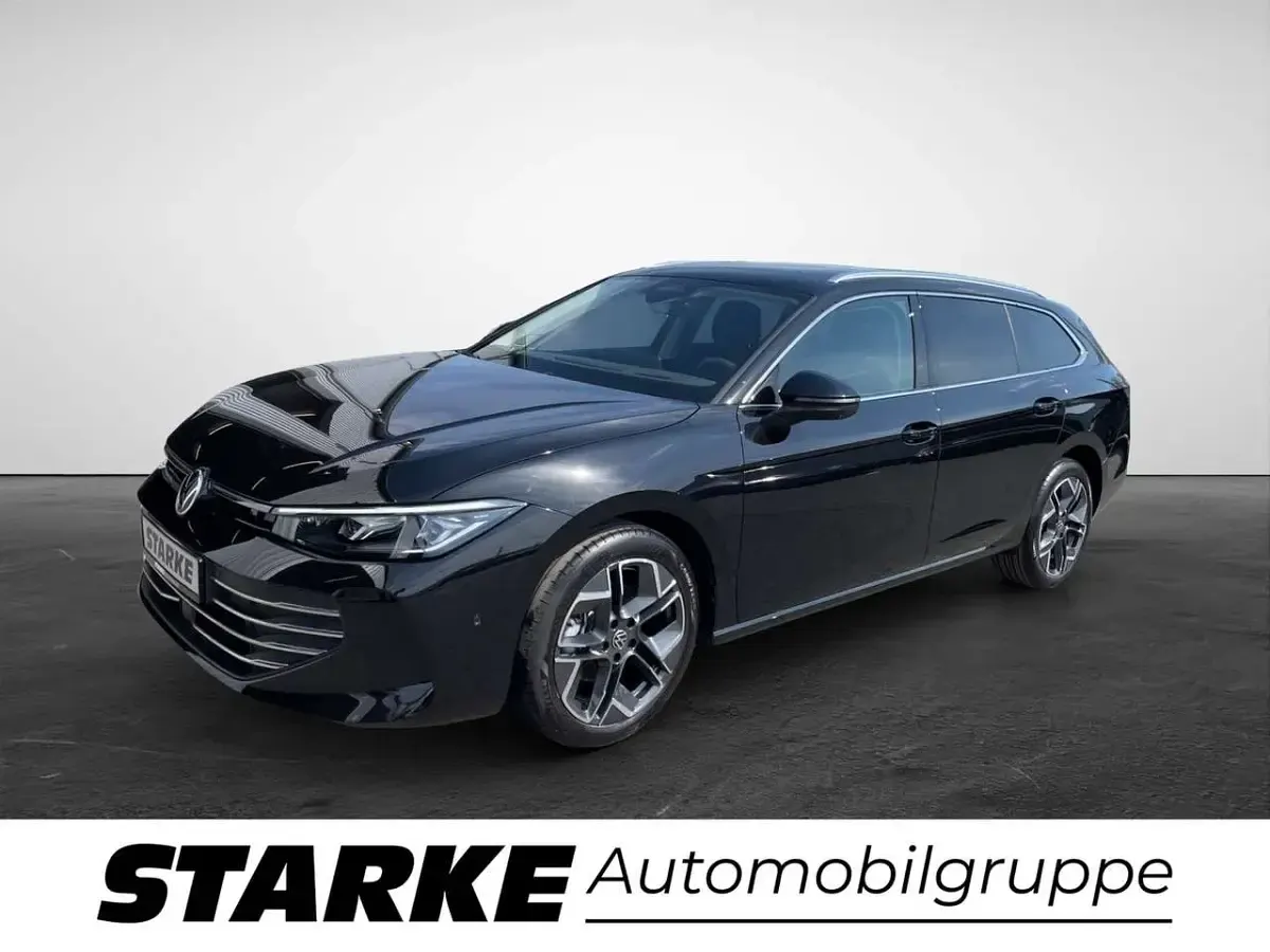 Gebraucht VW Passat Business 150 PS (110 kW) 2025 Schwarz (grenadillschwarz metallic) Kombi