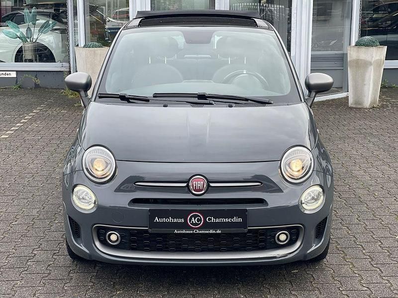 Grigio carrara Gebraucht 2021 Fiat 500 Sport Cabrio | 9.999 € (Guter Preis) - Bild 1/4