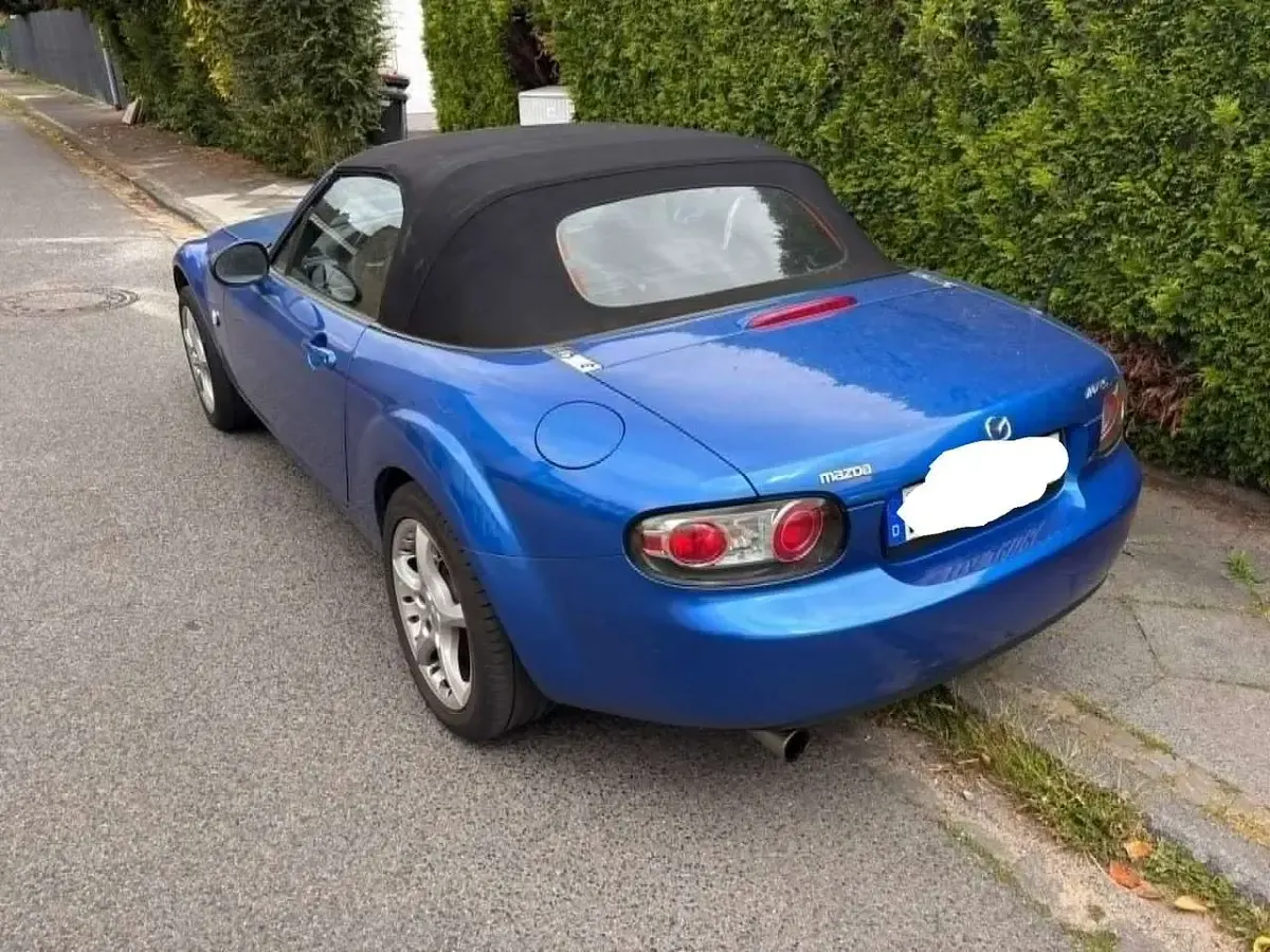 Gebraucht Mazda MX5 Emotion 126 PS (92 kW) 2007 Blau Cabrio