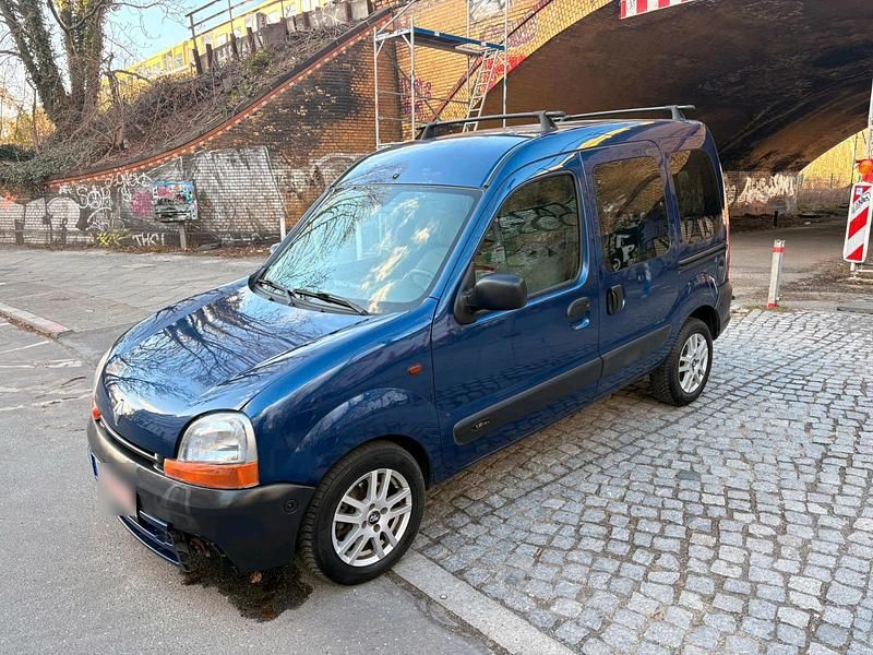 Gebraucht Renault Kangoo 95 PS (69 kW) 2002 Blau Van / Kleinbus