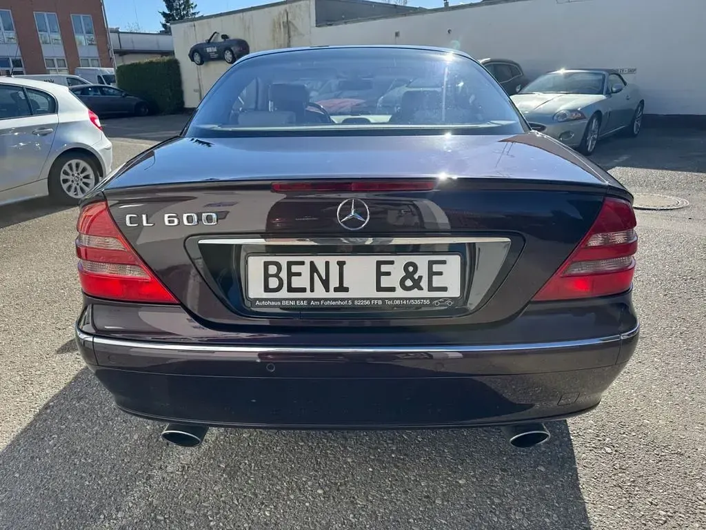 Gebraucht Mercedes CL600 367 PS (269 kW) 2001 Violett Coupé