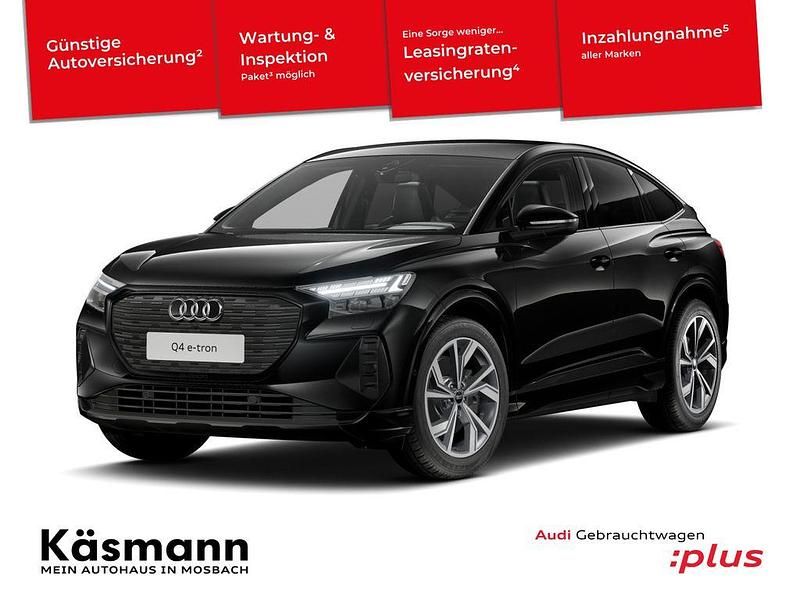 Mythosschwarz metallic Gebraucht 2025 Audi Q4 Sportback e-tron Ambiente SUV | 50.630 € (Fairer Preis) - Bild 1/2