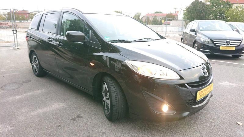 Gebraucht Mazda 5 Edition 116 PS (85 kW) 2013 Schwarz Van / Kleinbus