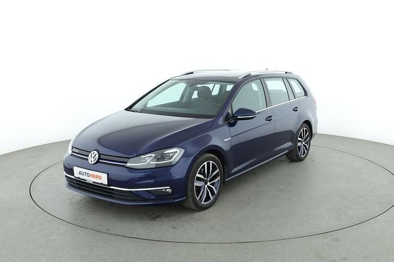 Blau Gebraucht 2018 VW Golf VII Highline Kombi | 16.660 € (Fairer Preis) - Bild 1/3