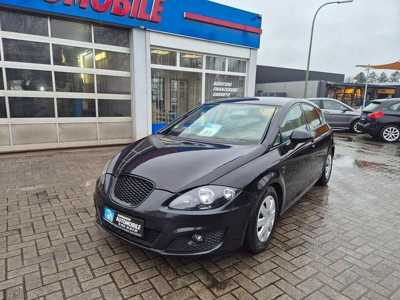 Gebraucht Seat Leon Reference 125 PS (91 kW) 2011 Schwarz Kleinwagen