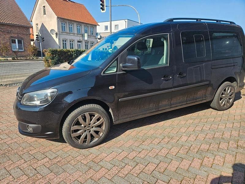 Gebraucht VW Caddy Maxi 102 PS (75 kW) 2011 Schwarz Van / Kleinbus