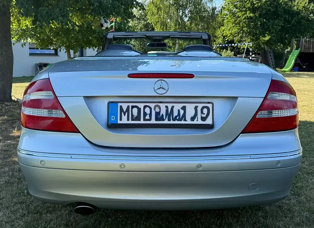 Gebraucht Mercedes CLK200 Elegance 163 PS (119 kW) 2003 Silber Cabrio