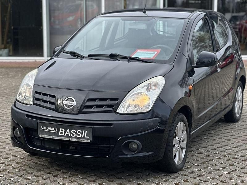 Gebraucht Nissan Pixo 68 PS (50 kW) 2012 Schwarz Kleinwagen