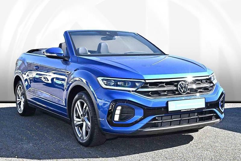 Gebraucht VW T-Roc Cabriolet R-line 150 PS (110 kW) 2025 Blau Cabrio
