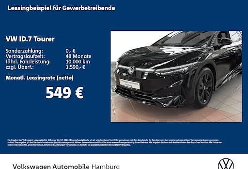 Neu VW ID.7 Pro 210 kW (286 PS) 2026 Schwarz Kombi