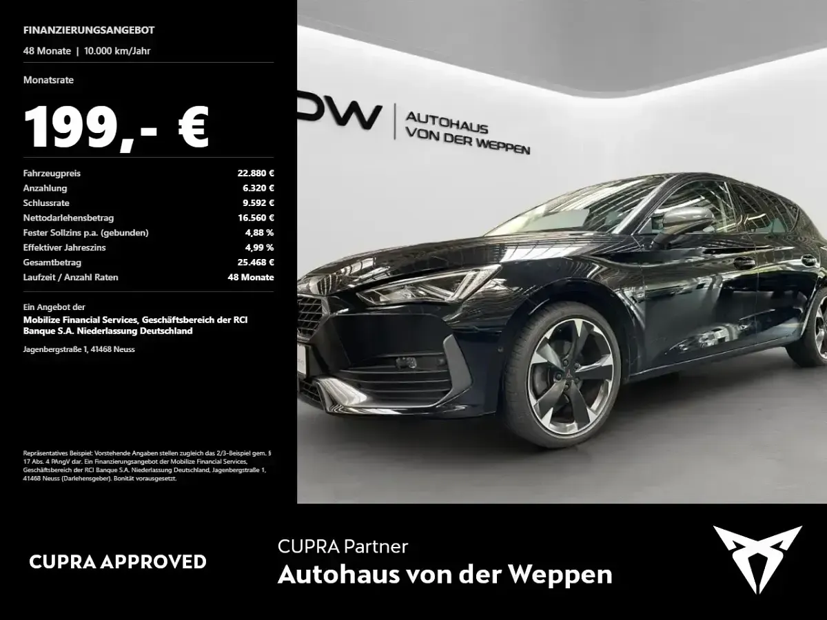 Gebraucht Cupra Leon 150 PS (110 kW) 2023 Limousine