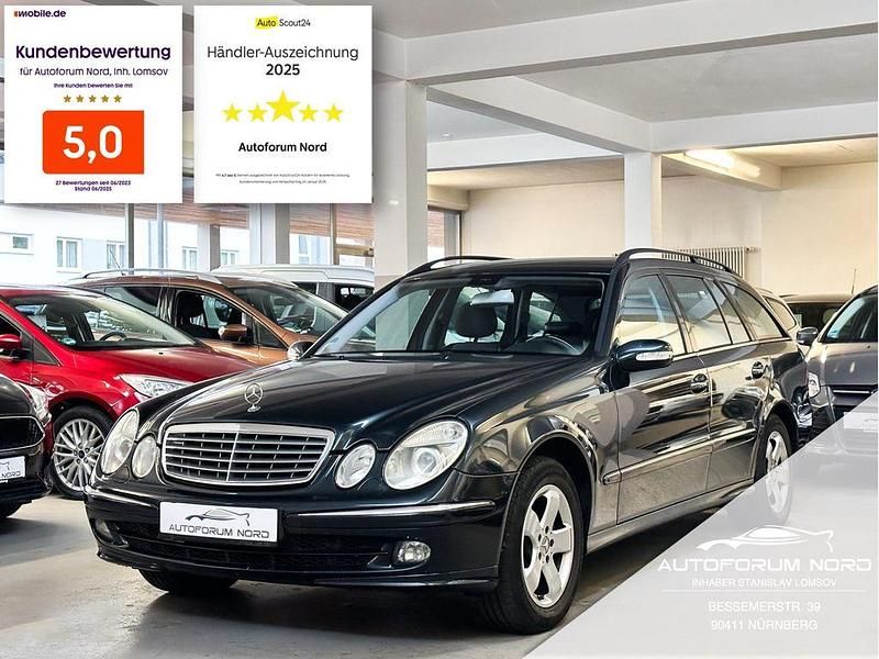 Schwarz Gebraucht 2004 Mercedes E280 Avantgarde Limousine | 4.299 € (Fairer Preis) - Bild 1/4